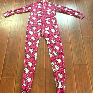 Hello Kitty Onsie- Size Small (petite adult)